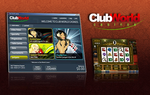 Club World Casino Login